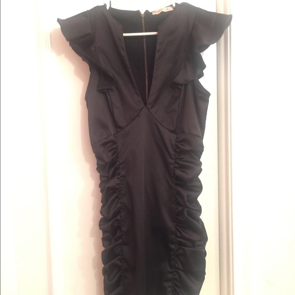 Arden B black sexy dress